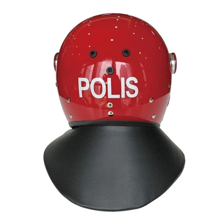Anti Riot Helmet With Red Color