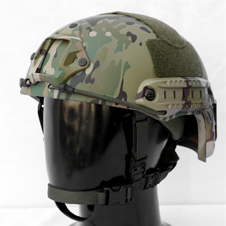 Fast Bulletproof Helmet With Rails